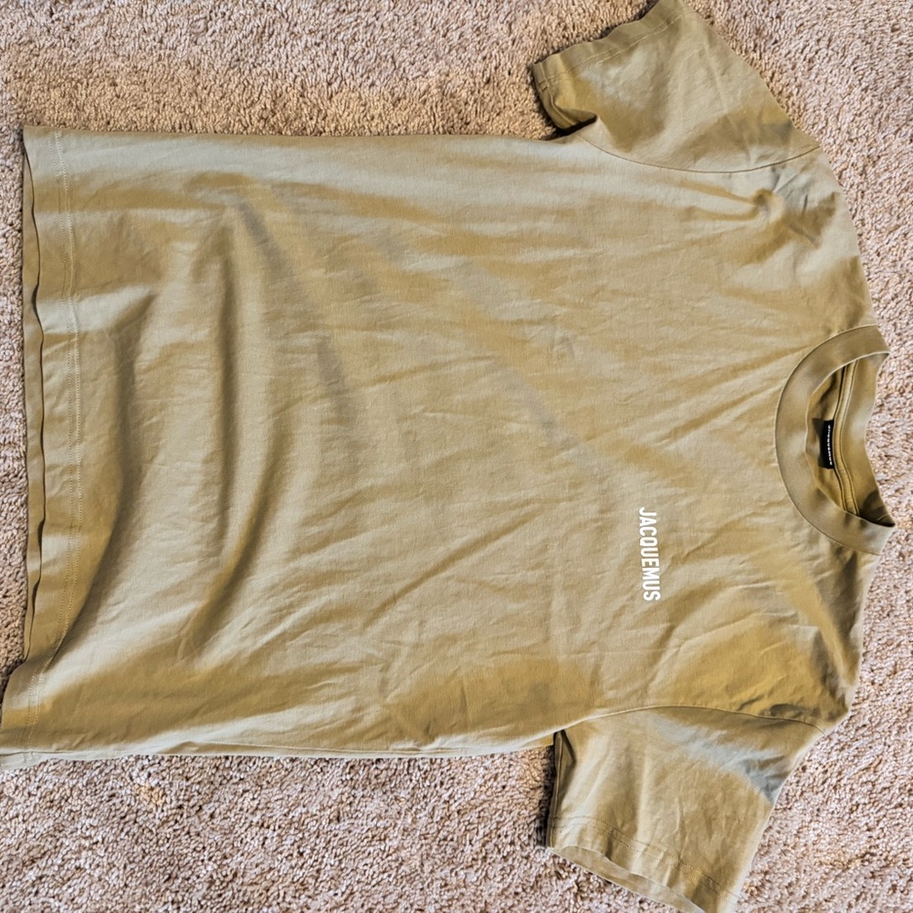 Jacquemus Khaki Short Sleeve T-Shirt